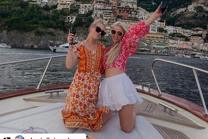 Positano Sunset Boat Tour | Amalfikysten Cruise med Prosecco