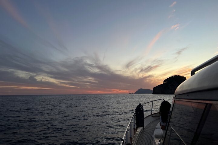 Positano Sunset Boat Tour | Amalfikysten Cruise med Prosecco