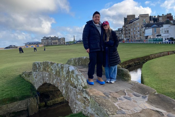 Privat St. Andrews: Hjem til Golf Old Course Walking Tour