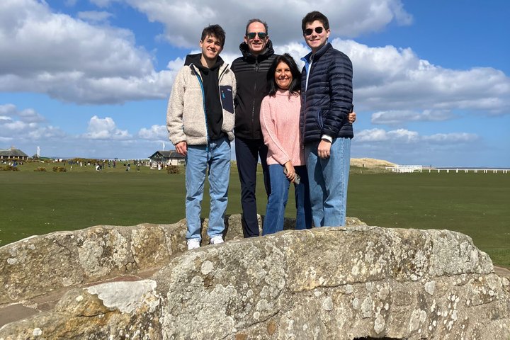 Privat St. Andrews: Hjem til Golf Old Course Walking Tour