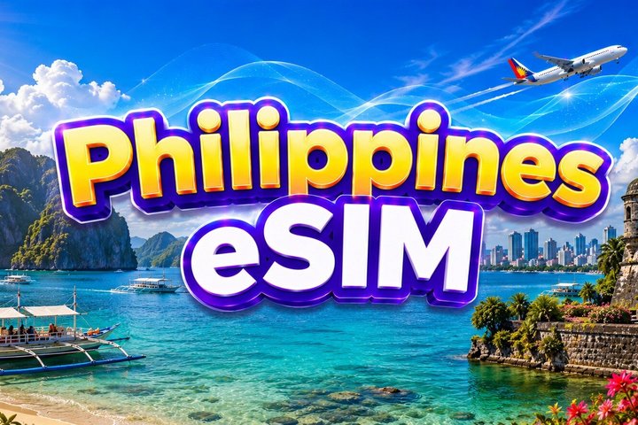 eSIM Filippine (da 3 a 30 giorni. Fino a 60 GB di dati)