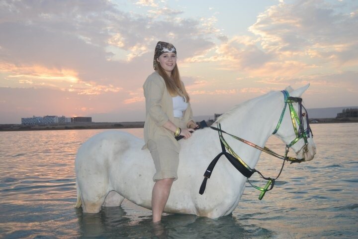 Équitation Nabq Bay Beach, lever du soleil et coucher du soleil-Sharm El Sheikh