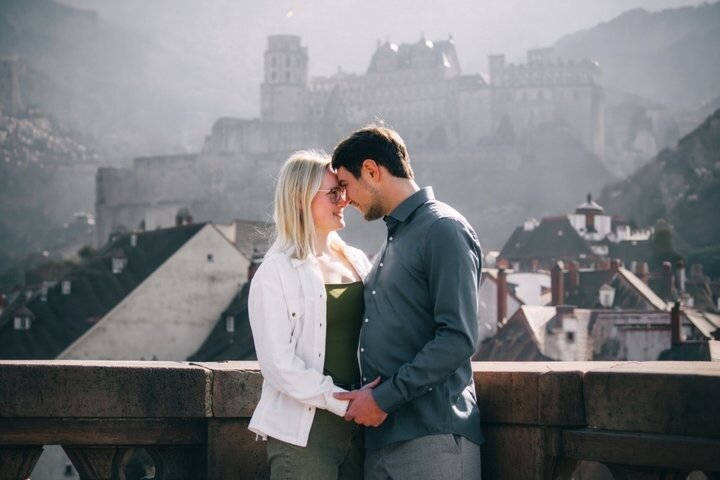 Sesión de fotos privadas de 45 minutos en Heidelberg