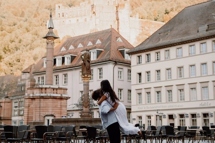 Sesión de fotos privadas de 45 minutos en Heidelberg