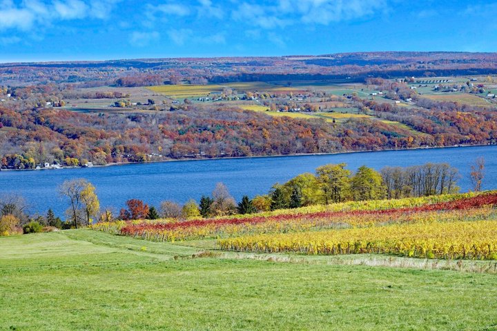 Tour de audio autoguiado de Finger Lakes: Lagos Seneca y Cayuga