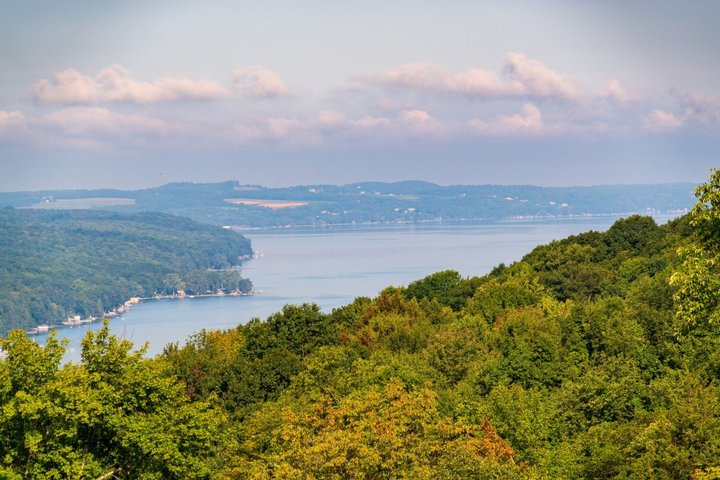 Tour de audio autoguiado de Finger Lakes: Lagos Seneca y Cayuga