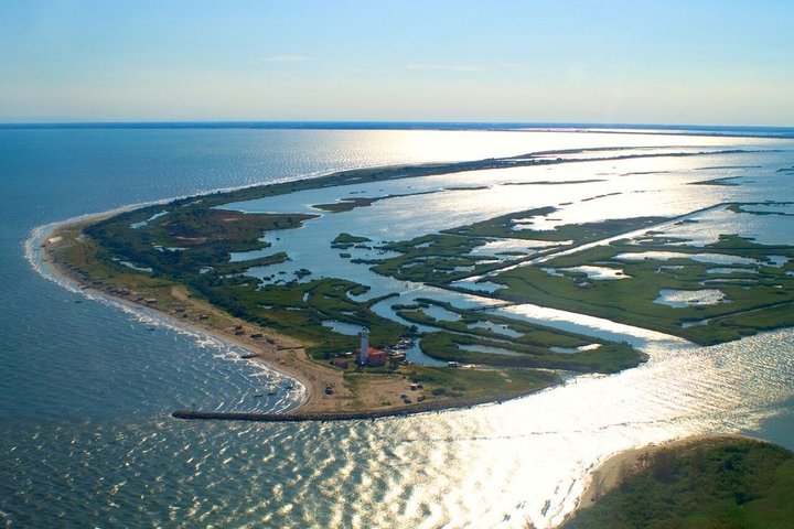 Utforsk Isola dell'Amore og dyreliv på en Po Delta båttur