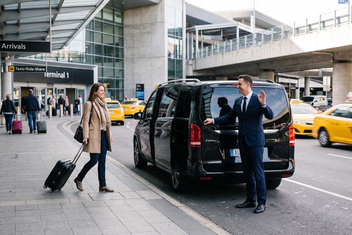 New York : Privat transfer från JFK flygplats till/från Manhattan
