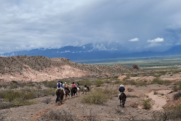 Ridning i Los Colorados: Ett hästäventyr i Cafayate