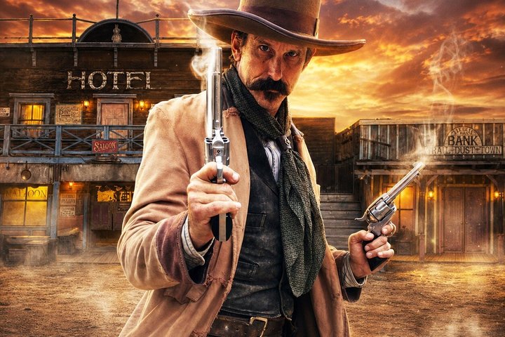 Pistoleros Wild West Show biljett, Tucson, Arizona
