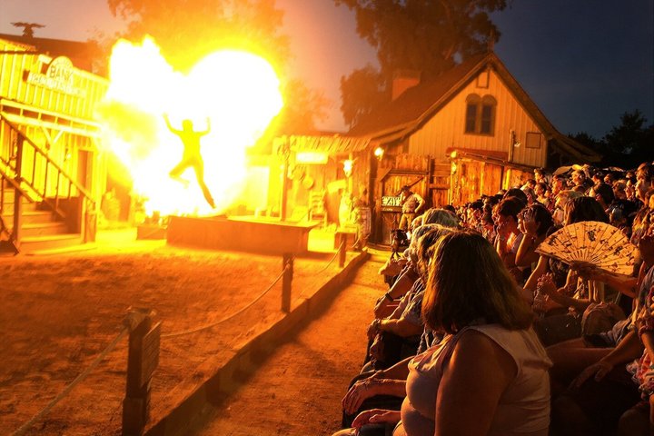 Pistoleros Wild West Show biljett, Tucson, Arizona