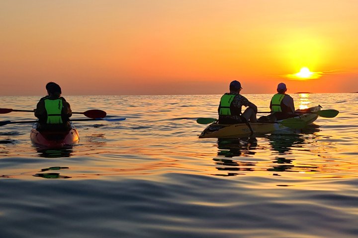 Rovinj fantastisk kajak tur-fri drikke & snorkling & spring & billeder