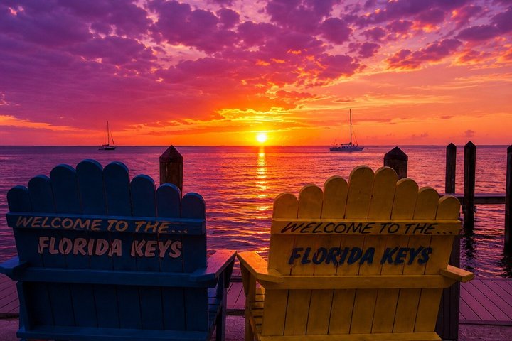 Florida Keys Crociera al tramonto con avvistamento della fauna selvatica a Key Largo