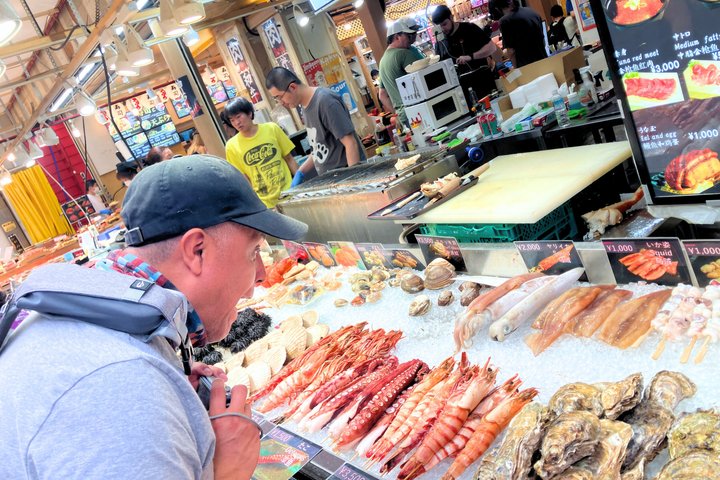 土壇場大阪ハイライトツアー:城、市場、道頓堀