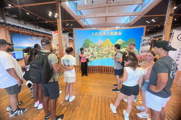 Il meglio di Kochi Tour di mezza giornata: Castello e mercato di Hirome