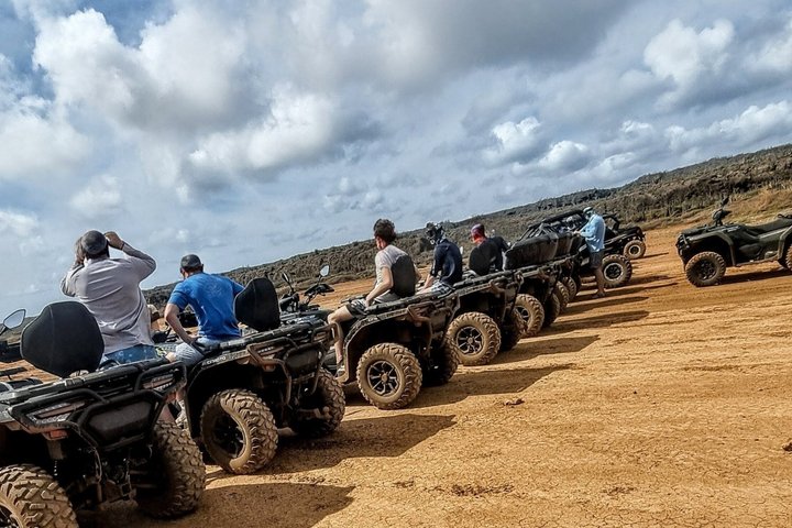 West Curaçao ATV Tour : Deserto & Cave - Flamingo - Tartarughe...