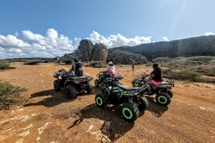 West Curaçao ATV Tour : Deserto & Cave - Flamingo - Tartarughe...