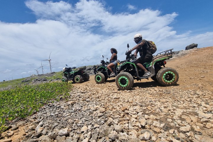 West Curaçao ATV Tour : Deserto & Cave - Flamingo - Tartarughe...