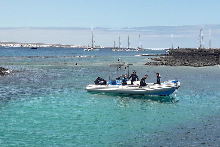 Get Wet snorklingtur till Isla de Lobos från Corralejo