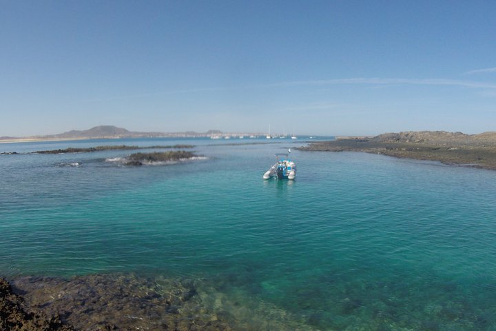 Get Wet snorklingtur till Isla de Lobos från Corralejo