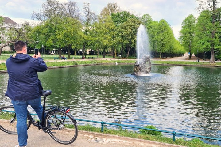 Tour guiado en bicicleta de 3 horas por los puntos más destacados de Düsseldorf