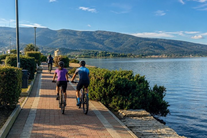 Argentario, Orbetello e Porto Ercole: passeio virtual guiado de bicicleta elétrica