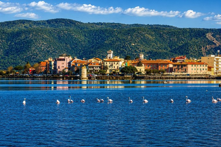 Argentario, Orbetello e Porto Ercole: passeio virtual guiado de bicicleta elétrica
