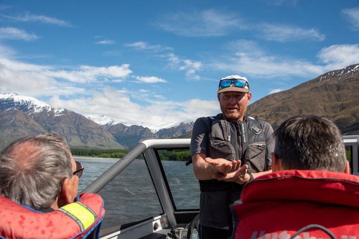 Mt Aspiring Jet Boat & Wilderness Walk - Grupo pequeño, Wanaka