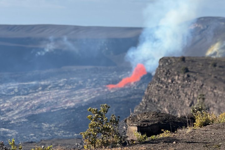 Aventura no Parque Nacional dos Vulcões do Havaí