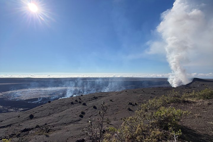 Aventura no Parque Nacional dos Vulcões do Havaí