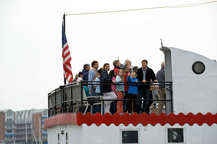 Porto di Annapolis e crociera dell'Accademia Navale degli Stati Uniti