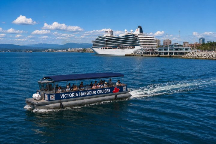 NUEVO Victoria Harbour 75 min Tour en barco con guía turístico