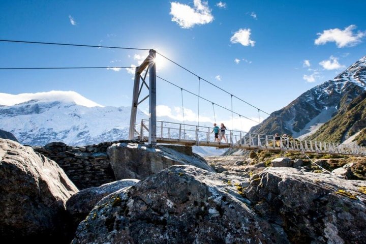 Aoraki Mount Cook National Park Grupptur från Queenstown