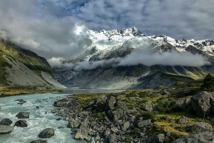 Aoraki Mount Cook National Park Grupptur från Queenstown