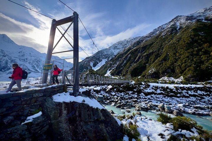 Aoraki Mount Cook National Park Grupptur från Queenstown