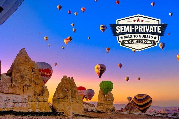 Cappadocia Fuga da Istanbul : 3 - Tour di un giorno e giro in mongolfiera