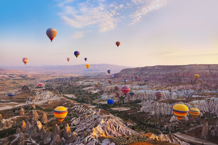 Cappadocia Jewels: 3-dages tur inkluderet kamel ridning og ballon ridning