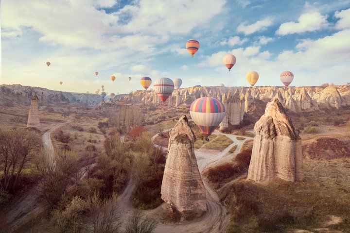 Cappadocia Dream : 2 - Tour di 2 giorni da Istanbul & opzione giro in mongolfiera