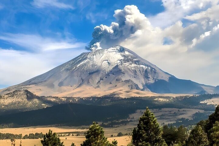 Atlixco Udsigt over Popocatépetl Vulkan Skovrute Tur