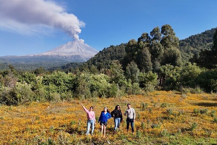 Atlixco Udsigt over Popocatépetl Vulkan Skovrute Tur