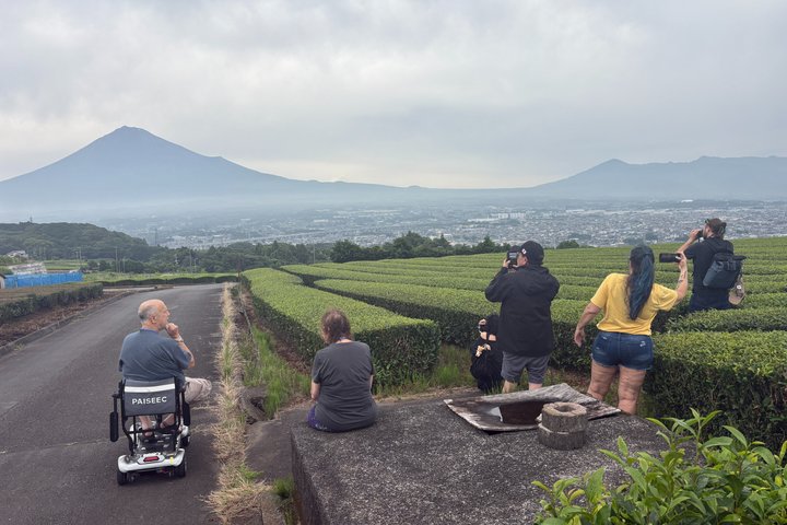 Courte visite pour voir le mont Fuji de divers angles depuis le port de Shimizu