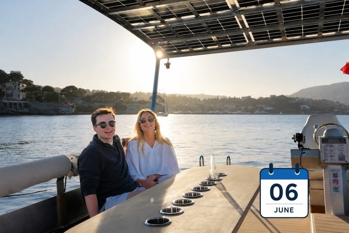 Exclusive Sunset Tour - Enastående Proffs Solar Boat flotta