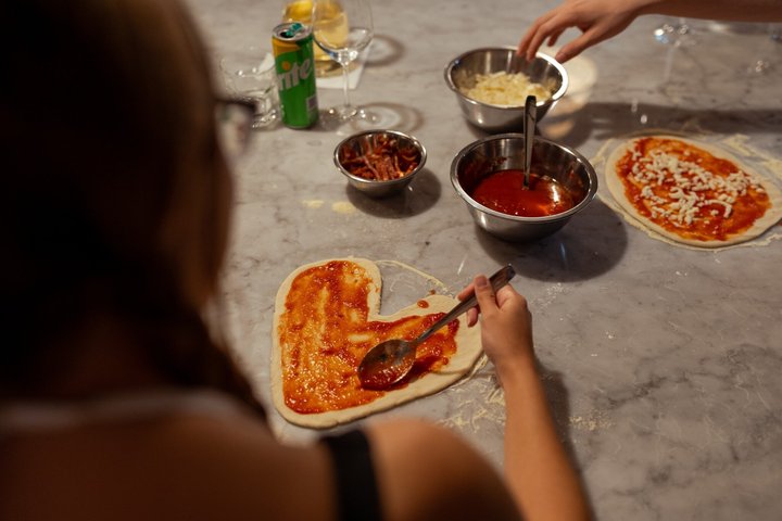 Palermo Pizza & Gelato Matlagningskurs med måltid och vin