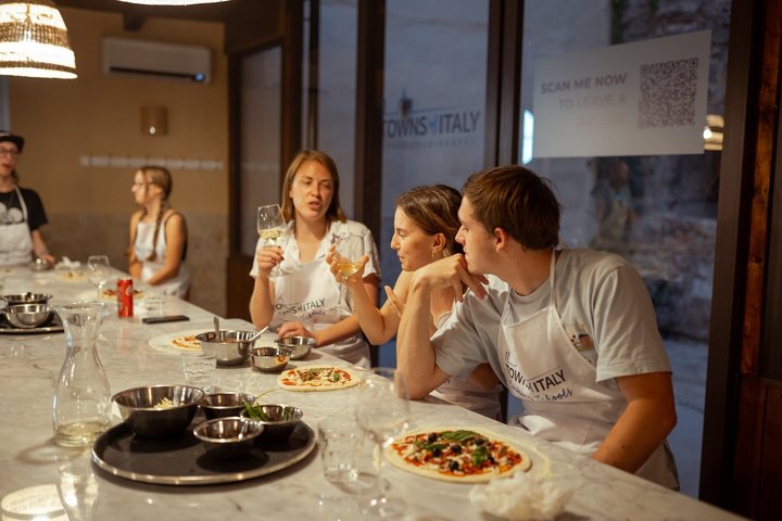 Palermo Pizza & Gelato Matlagningskurs med måltid och vin