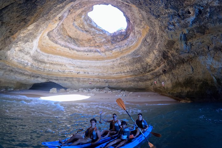 Benagil, Marinha & Albandeira Kayak - Max 6 pax e 4K Fotos