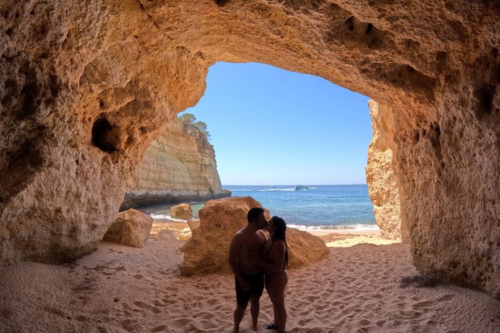 Benagil, Marinha & Albandeira Kayak - Max 6 pax e 4K Fotos