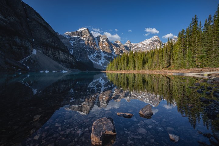 Lake Louise Moraine Lake Dagstur fra Banff Calgary Canmore
