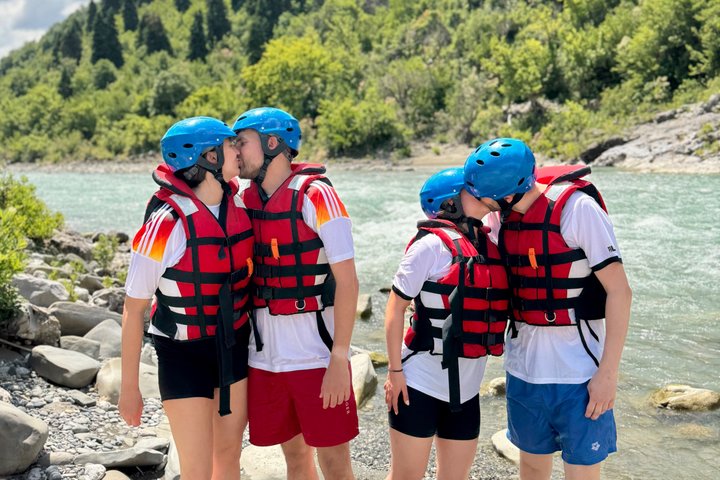 Visita guiada de rafting - Parque Nacional del Río Vjosa - Permet, Albania