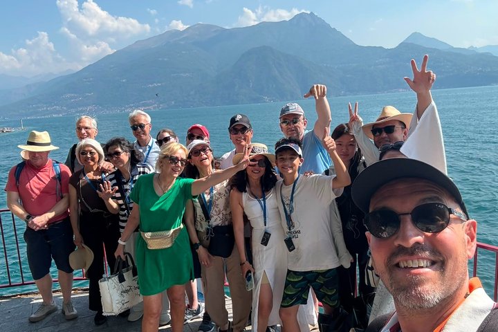 Como, Bellagio & Varenna : Kleine groep vanuit Milaan met boottocht