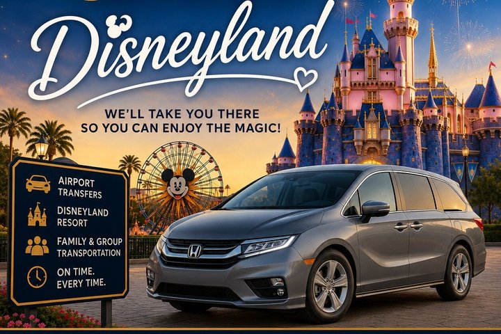 Transfert privé vers les hôtels, Disneyland et ports de croisière
